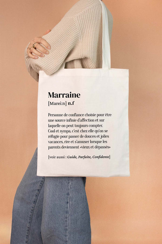 Tote Bag définition Marraine
