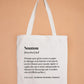 Tote Bag définition Nounou