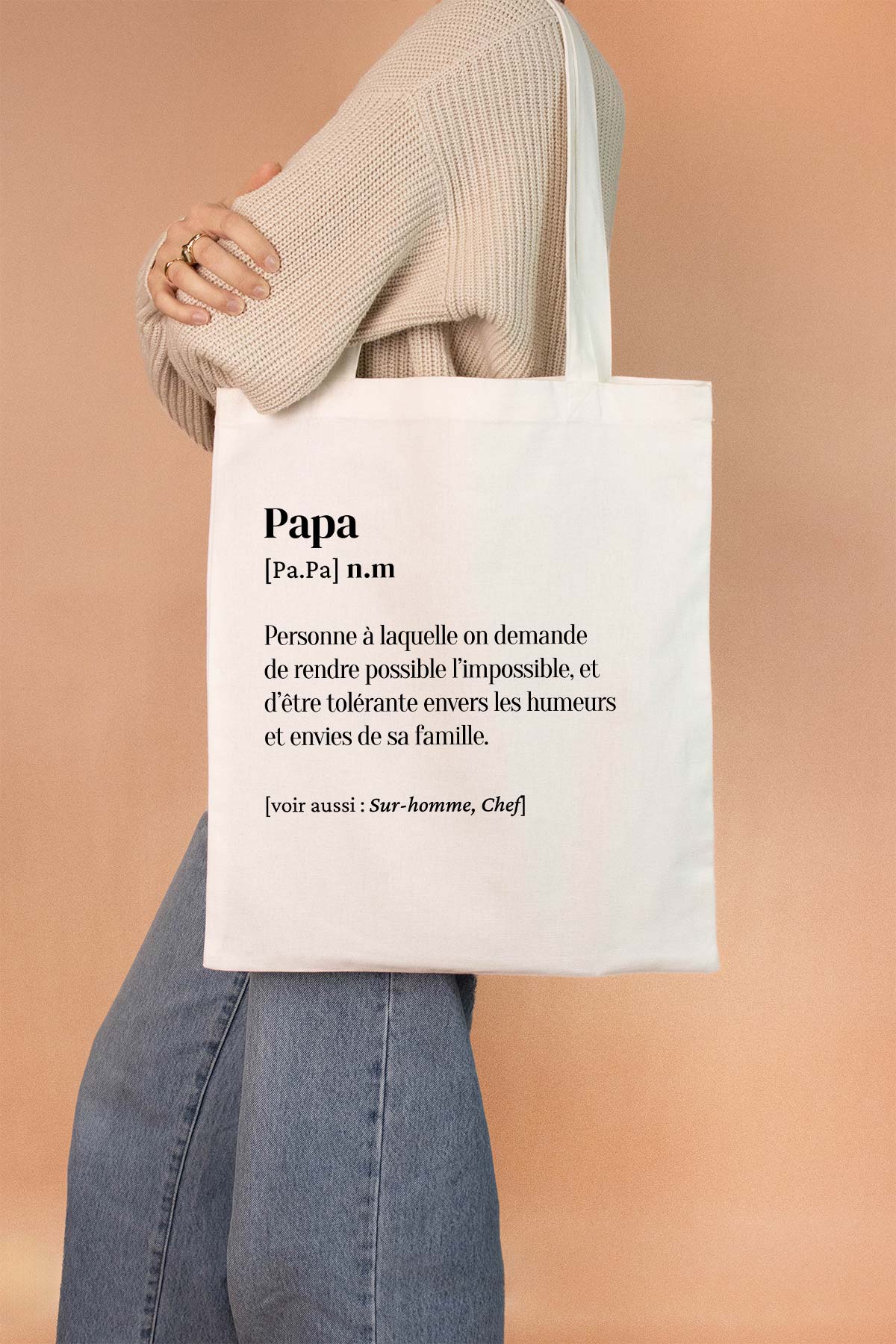 Tote Bag définition Papa