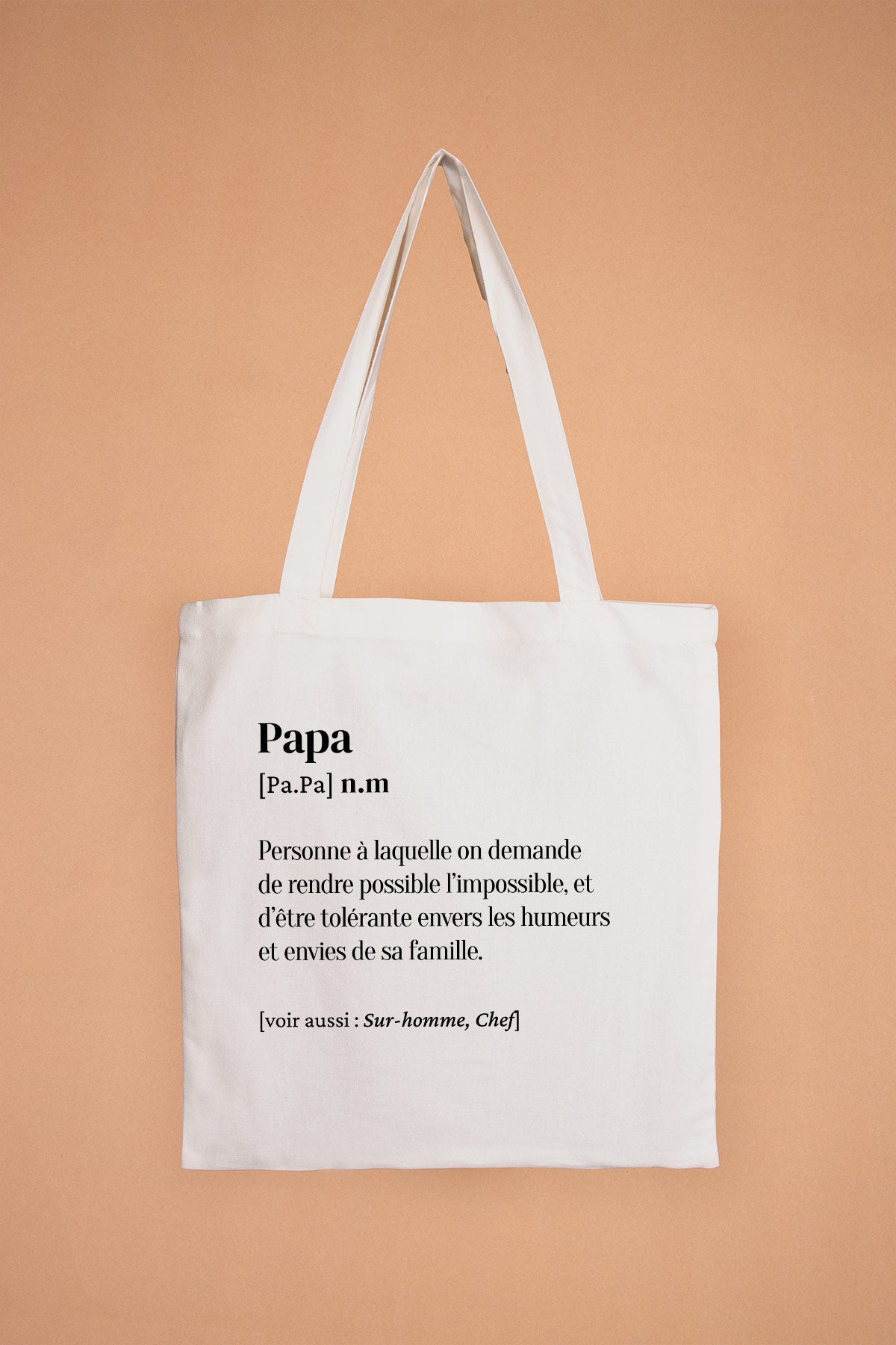 Tote Bag définition Papa