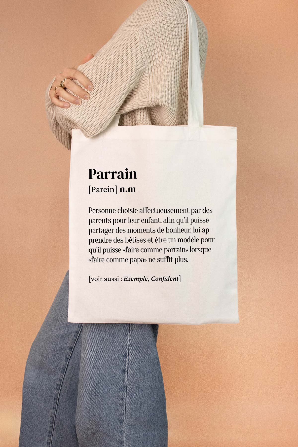 Tote Bag définition Parrain