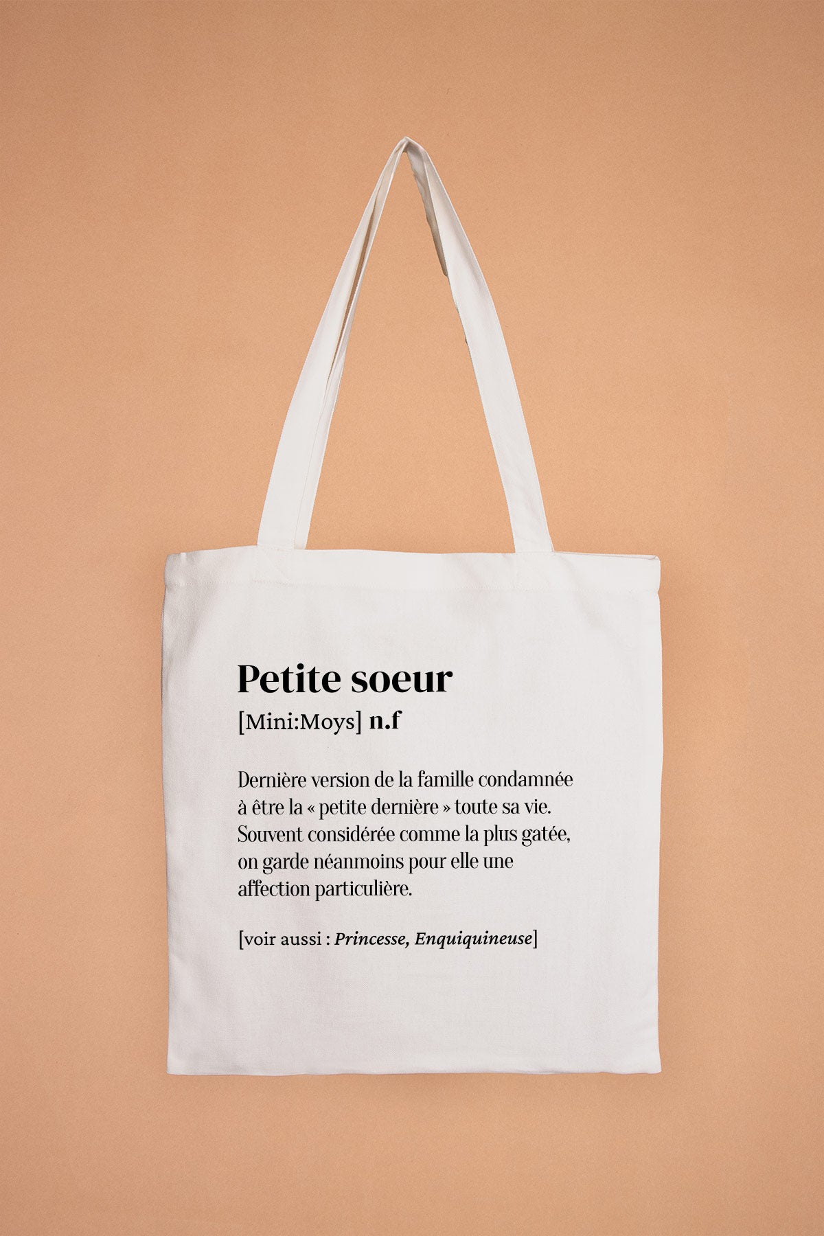 Tote Bag définition Petite soeur