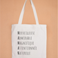 Tote Bag acrostiche Maman