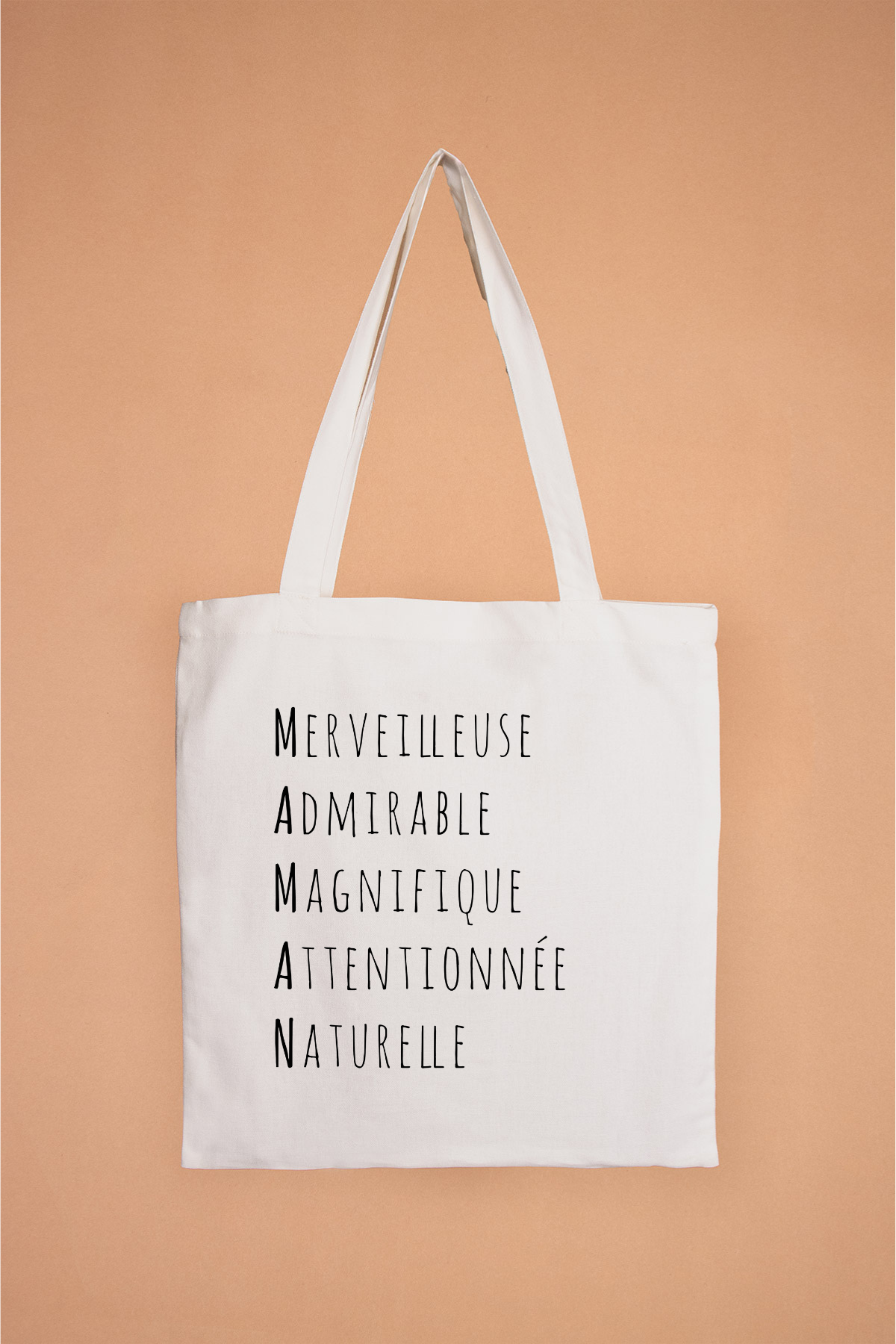 Tote Bag acrostiche Maman