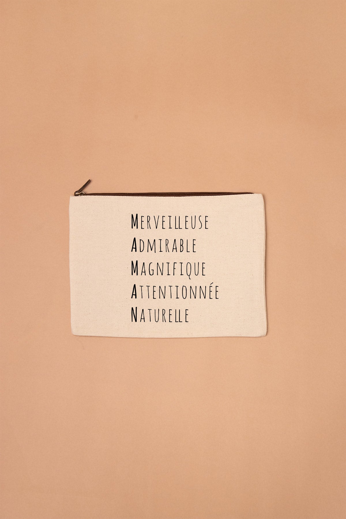 Grande trousse acrostiche Maman