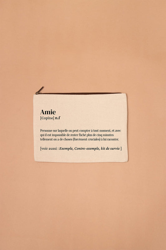 Grande trousse définition Amie