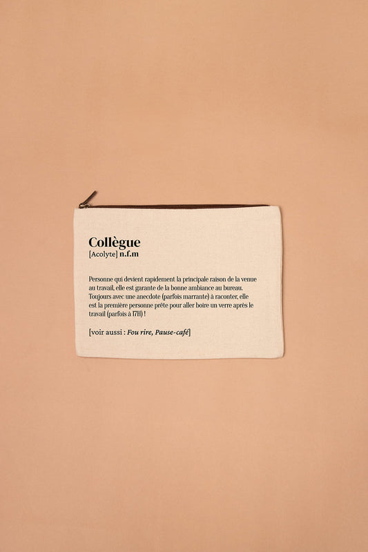 Grande trousse définition Collègue