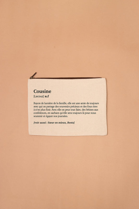 Grande trousse définition Cousine