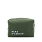 TROUSSE DE TOILETTE PAPA D’AMOUR VERT OLIVE