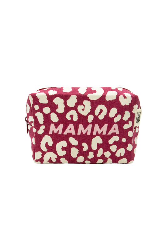Trousse de toilette MAMMA motif Léopard
