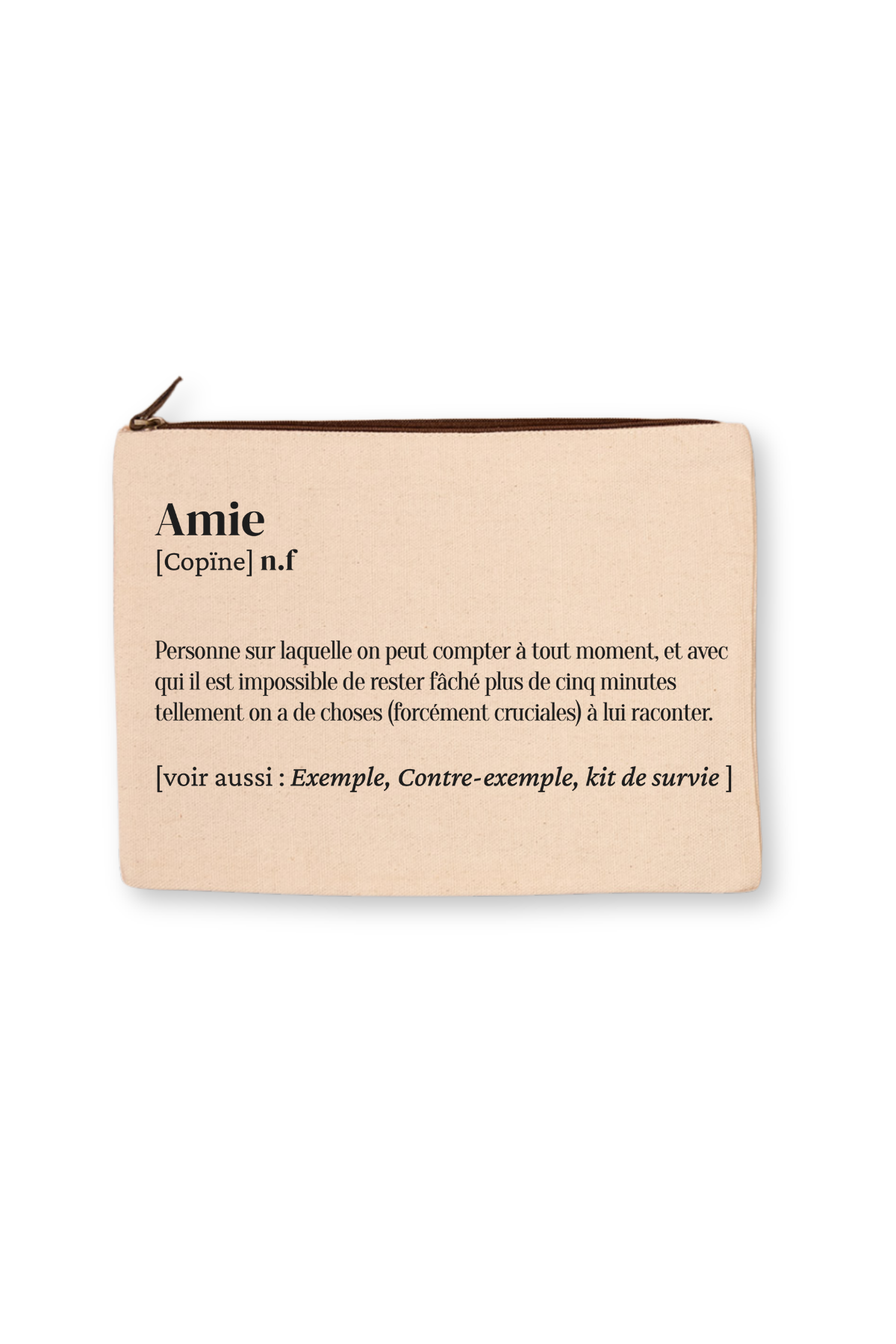 Grande trousse définition Amie