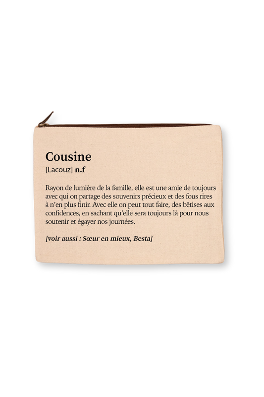 Grande trousse définition Cousine