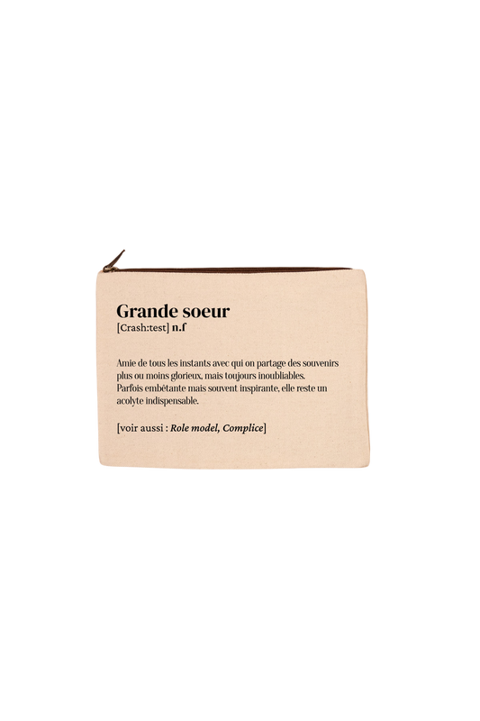 Grande trousse définition Grande soeur