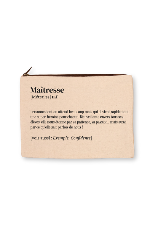 Grande trousse définition Maîtresse