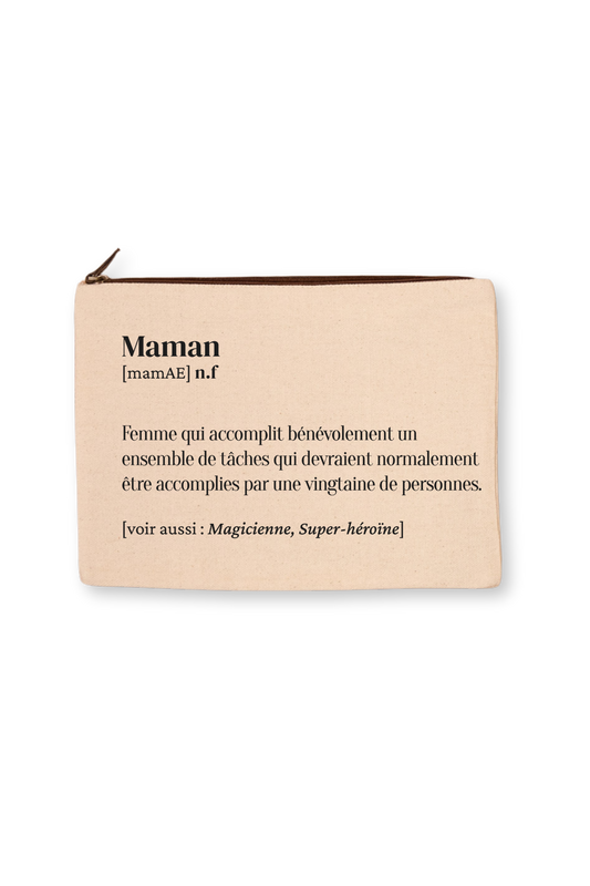 Grande trousse définition Maman