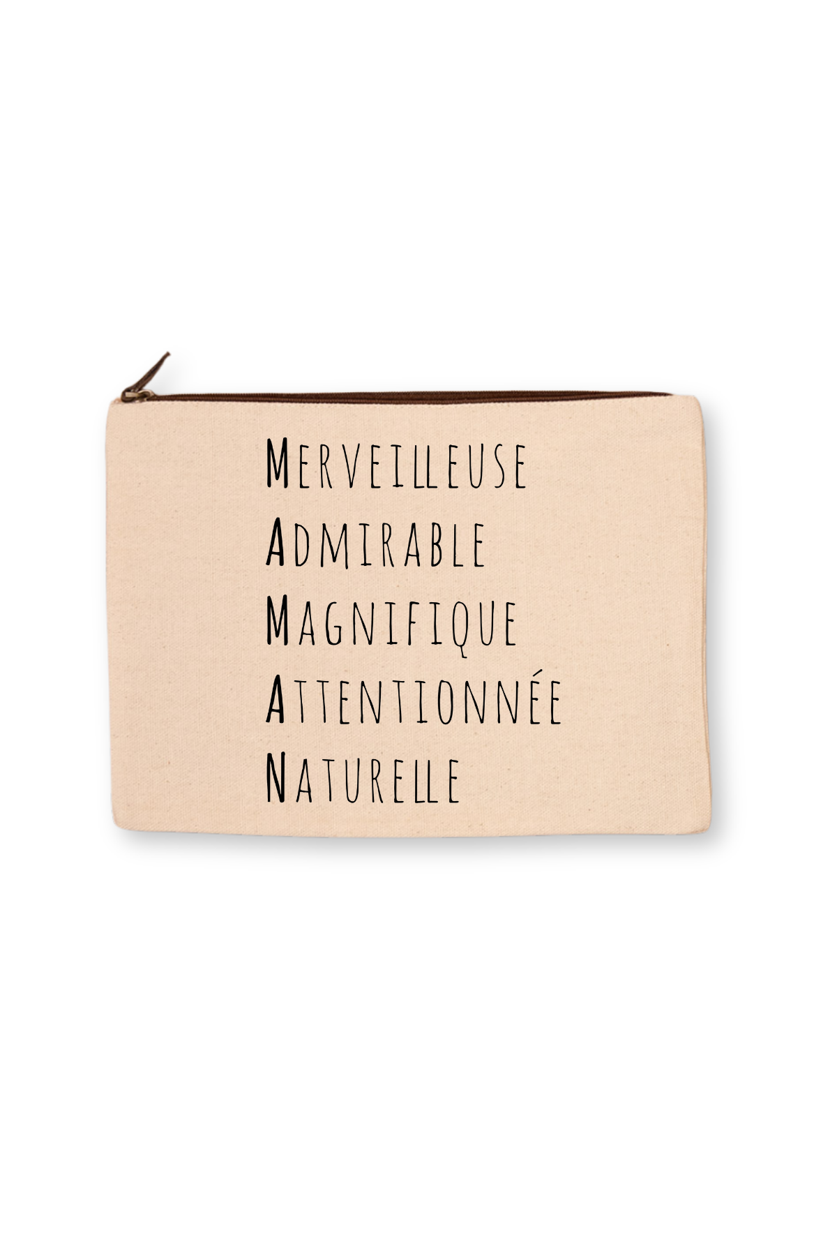 Grande trousse acrostiche Maman