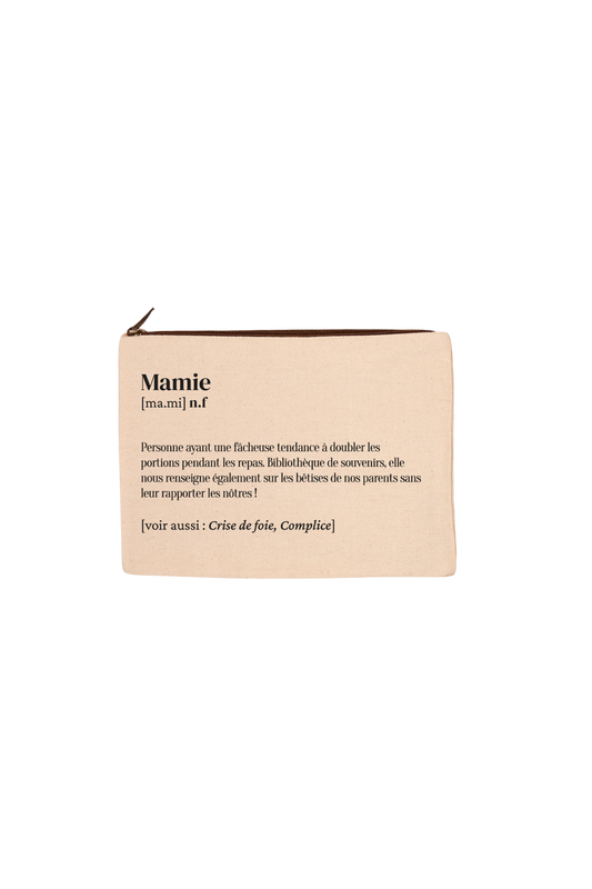 Grande trousse définition Mamie