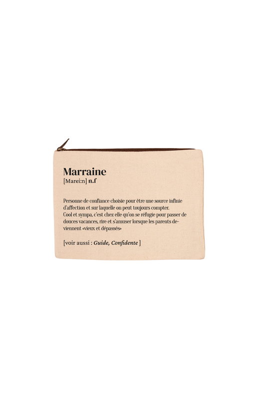 Grande trousse définition Marraine