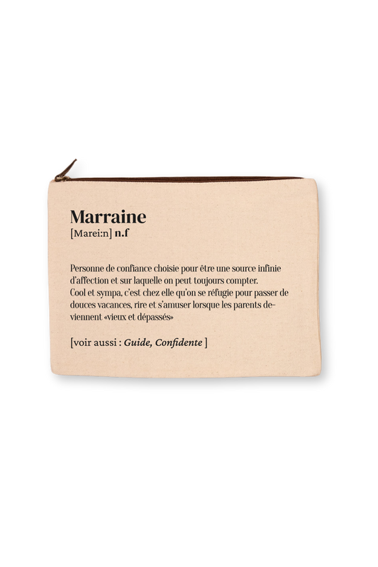 Grande trousse définition Marraine