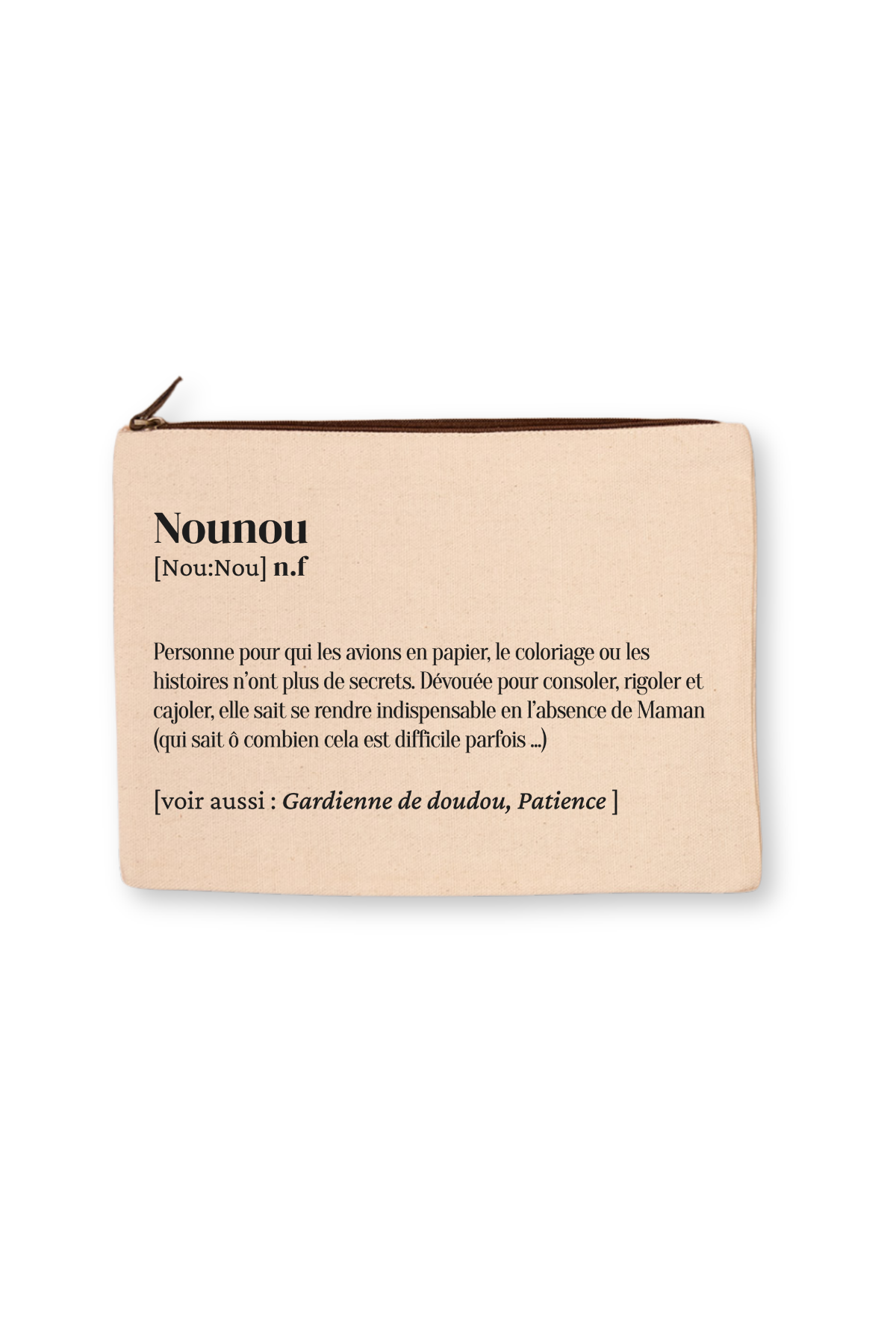 Grande trousse définition Nounou