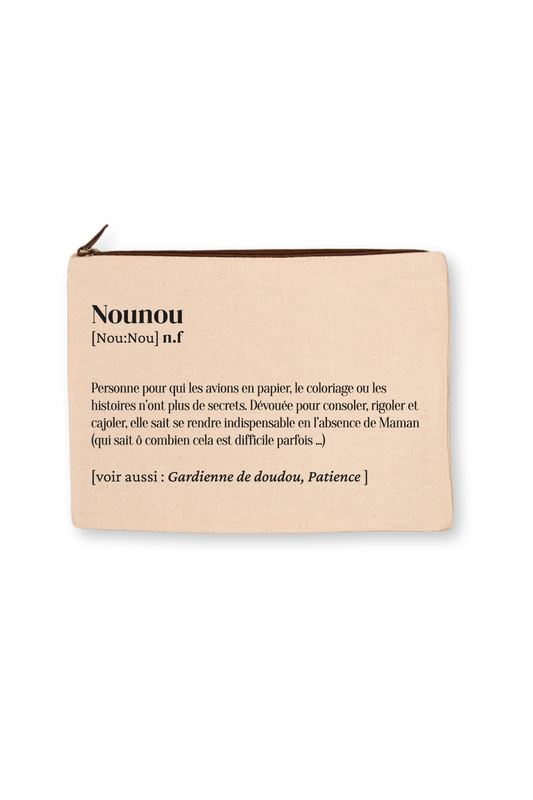 Grande trousse définition Nounou