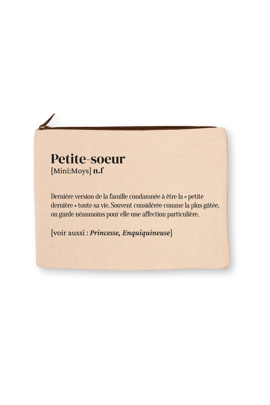 Grande trousse définition Petite soeur