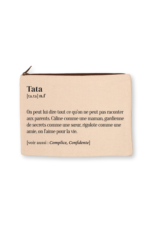 Grande trousse définition Tata